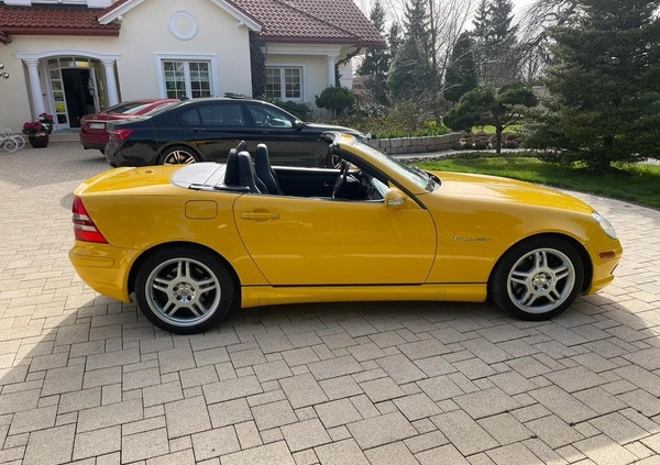 Mercedes-Benz SLK cena 74900 przebieg: 153600, rok produkcji 2002 z Nisko małe 407